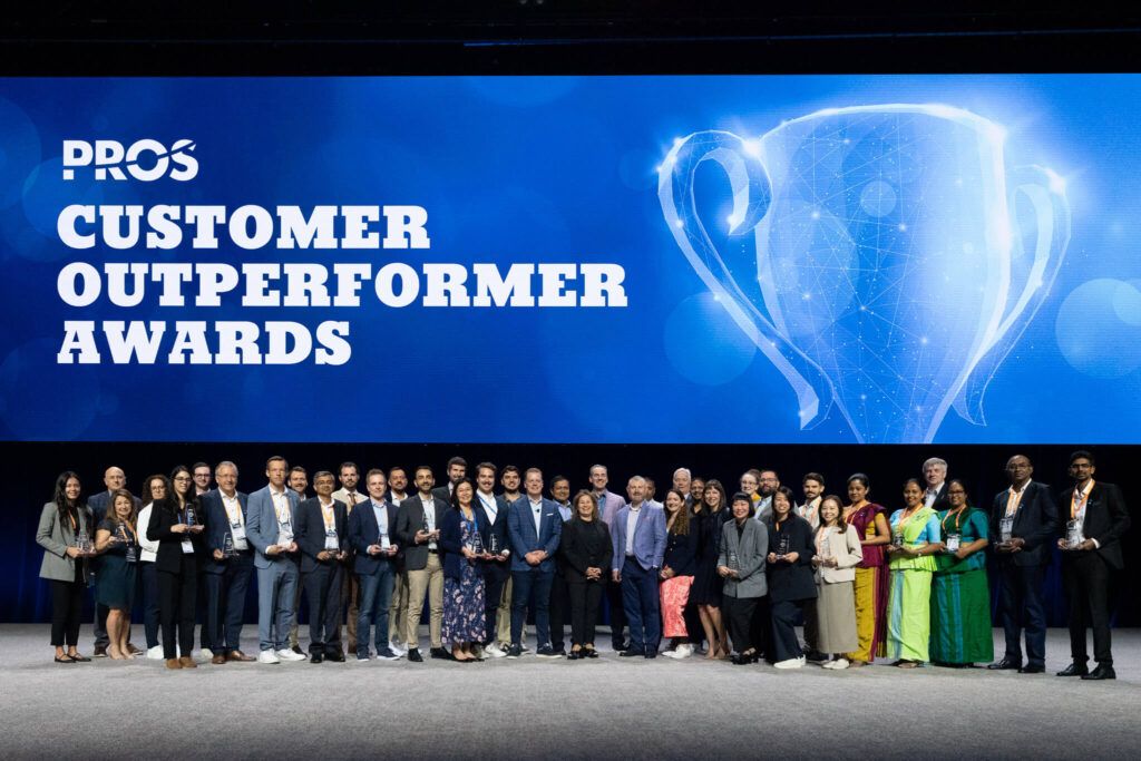 PROS Customer Outperformer Award Winners